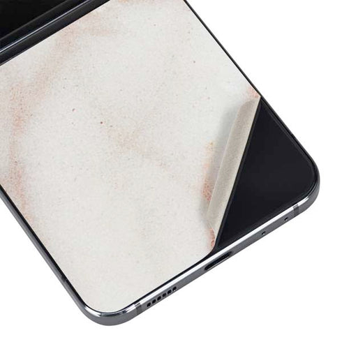 Rose Gold Marble Galaxy Z Flip5 5G Skin